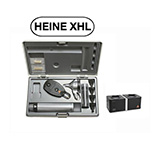 HEINE XHL Diagnostic Set: BETA 200 FO Otoscope, BETA 200 Ophthalmoscope, BETA 4 NT Rechargeable Handle, NT 4 Table Charger. MFID: A-132.23.420
