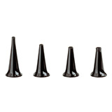 HEINE Reusable Ear Tips 4 pc: 2.4/3/4/5mm dia, for use with BETA 400, BETA 200, K180, mini 3000 Otoscopes. MFID: B-000.11.111