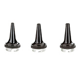 HEINE Reusable Ear Specula set of 3: 3.5/4.5/5.5mm dia. (BETA 100, BETA 100 VET, K100, Operating Otoscope). MFID: B-000.11.222