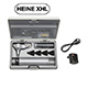 HEINE BETA 400 XHL Fiber Optic Otoscope Set, BETA 4 USB Rechargeable Handle, USB cord & plug-in power supply, Hard Case. MFID: B-143.27.388