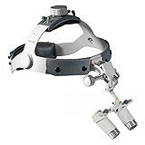 HEINE 4.0x HRP Binocular Loupes Set on Headband, 340mm (13") Working Distance. MFID: C-000.32.841