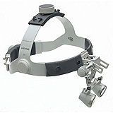 HEINE 2.5x HR Binocular Loupes Set on Headband, 520mm (20") Working Distance. MFID: C-000.32.867
