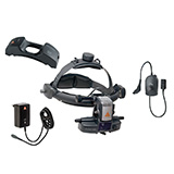 HEINE OMEGA 500 LED Indirect Ophthalmoscope UNPLUGGED Kit with Plug-in Transformer and (1) Headband Battery. MFID: C-004.33.535 L