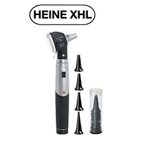 HEINE mini 3000 XHL Otoscope with mini 3000 battery Handle, Reusable & Disposable Ear Tips. Student | Resident. MFID: D-001.70.220
