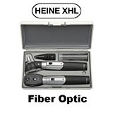 HEINE mini 3000 XHL Diagnostic Set: mini 3000 XHL Ophthalmoscope, mini 3000 FO XHL Otoscope, 2 Battery Handles, Hard Case. MFID: D-873.11.021