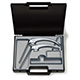 HEINE FlexTip+ Mac3 AND Mac4 Fiber Optic Laryngoscope Macintosh Blades with case. MFID: F-000.22.316