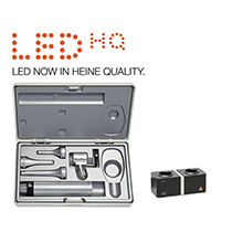 HEINE G100 LED Veterinary Slit Illumination Set, BETA 4 NT Rechargeable Handle, NT 4 Table Charger. MFID: G-112.24.420