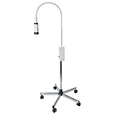 HEINE EL10 LED Examination Light with Wheeled stand & metal base. MFID: J-008.27.003