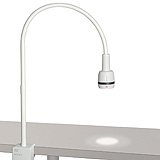 HEINE EL3 LED Examination Light with Clamp for Table-Top Mounting. MFID: J-008.27.013