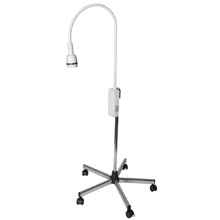 HEINE EL3 LED Examination Light with Wheeled Stand & Metal Base. MFID: J-008.27.014