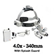 HEINE ML4 LED Headlight Kit, mPack Power Source, S-Guard, HRP Binocular Loupe 4.0 x / 340mm. MFID: J-008.31.443