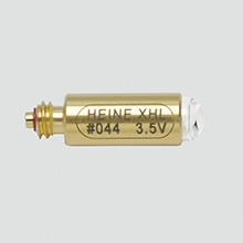 HEINE XHL Bulb for: BETA200, BETA 400, K180 Otoscopes, Finoff, Nasal Illuminator, Multi-Purpose Illuminator- 3.5V-TL. MFID: X-002.88.044