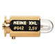 HEINE XHL Bulb for: ALPHA+ Ophthalmoscope & Focalux- 3.5V-AV. MFID: X-002.88.101