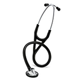 3M Littmann Master Cardiology Stethoscope, Black Tube. MFID: 2160