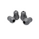 Littmann Snap Tight Soft-Sealing Eartips, Gray, (1 pair) Large and (1 pair) Small, 10 kits/cs. MFID: 40002