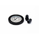 Littmann Spare Parts Kit for Master Cardiology Stethoscope: Small Snap Tight Soft-Sealing Eartips, Rim/Diaphragm, Black, 10 kits/cs. MFID: 40011