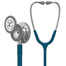 3M Littmann Classic III Stethoscope, Caribbean Blue Tube. MFID: 5623