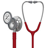 3M Littmann Classic III Stethoscope, Burgundy Tube. MFID: 5627