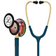 3M Littmann Classic III Stethoscope, Rainbow Chestpiece, Caribbean Blue Tube. MFID: 5807