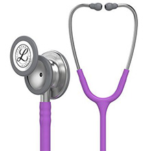 3M Littmann Classic III Stethoscope, Lavender Tube. MFID: 5832