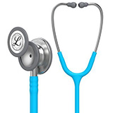 3M Littmann Classic III Stethoscope, Turquoise Tube. MFID: 5835