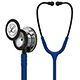 3M Littmann Classic III Stethoscope, Mirror Chestpiece, Navy Blue Tube, Smoke Stem & Headset. MFID: 5863