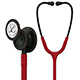 3M Littmann Classic III Stethoscope, Black Chestpiece, Stem & Headset, Burgundy Tube. MFID: 5868
