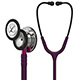 3M Littmann Classic III Stethoscope, Mirror Chestpiece, Plum Tube, Pink Stem and Smoke Headset. MFID: 5960