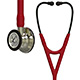 3M Littmann Cardiology IV Stethoscope, Champagne Chestpiece and Stem, Burgundy Tube. MFID: 6176
