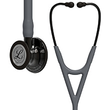 3M Littmann Cardiology IV Stethoscope, High Polish Smoke Chestpiece, Gray Tube, Smoke Stem, Smoke Headset. MFID: 6238