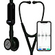 3M Littmann 8480 CORE Digital Stethoscope, Black Chestpiece, Tube, Stem and Headset, 27". MFID: 8480
