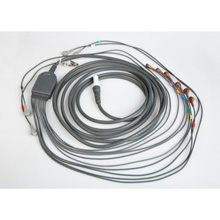 Patient Cable for Quinton Q-Stress or Burdick HeartStride, AHA 43", snap connection. MFID: 60-00185-01