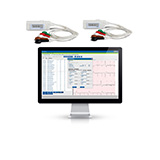 MORTARA BURDICK VISION Express Holter Software with USB cable & 2 Burdick H3+ recorders. MFID: BURV53H-2