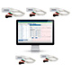 MORTARA BURDICK VISION Express Holter Software with USB cable & 5 Burdick H3+ recorders. MFID: BURV53H-5