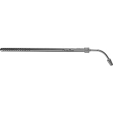 MeisterHand POOLE Suction Tube, 23 French, (7.6 mm), curved. MFID: MH10-310