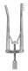 MeisterHand ALM Retractor, 3-7/8" (9.8 cm), spread 3" (7.6 cm), prongs 1/2" (1.3 cm) deep. MFID: MH11-13