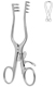 MeisterHand WEITLANER Retractor, 6-1/2" (164mm), 3 x 4 blunt prongs, 3-3/4" (95mm) spread. MFID: MH11-616