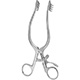 MeisterHand ADSON Cerebellar Retractor, 7-1/4" (182mm), angled arms 4 X 4 sharp prongs. MFID: MH11-702