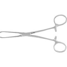 MeisterHand ALLIS Tissue Forceps, 6" (154mm), 4 X 5 teeth. MFID: MH16-6