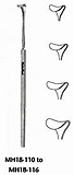 MeisterHand DESMARRES Lid Retractor, 5-1/2" (14 cm), size 1, 11 mm. MFID: MH18-110