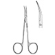 MeisterHand Iris Scissors, 3-1/2" (89mm), curved, with 25mm blades, delicate. MFID: MH18-1398