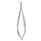 MeisterHand CASTROVIEJO Corneal Scissors, 3-3/4" (96mm), curved, sharp ponts. MFID: MH18-1576