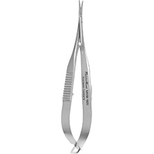 MeisterHand VANNAS Capsulotomy Scissors, 3-1/4" (82.4mm), straight, sharp tips, extra delicate. MFID: MH18-1620