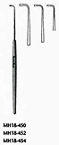 MeisterHand VON GRAEFE Strabismus Hook, 5-1/4" (13.3cm),small size 8 mm long. MFID: MH18-450