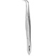 MeisterHand Eye Dressing Forceps, 3-7/8" (99mm), curved, serrated tips. MFID: MH18-784