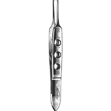 MeisterHand BISHOP-HARMON Tissue Forceps, 3-3/8" (86mm), delicate, 0.7mm wide, 1 X 2 teeth, Micro-Surgery. MFID: MH18-867