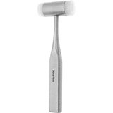 MeisterHand Mallet, 7-1/2" (19.1 cm), lightweight 7.5 oz. (213 G), stainless head 1" (2.5 cm) diameter with 2 replaceable nylon cups. MFID: MH19-793