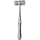 MeisterHand MEAD Mallet, 7-1/2" (19.1 cm), head 8 oz. (227 G), 2 replaceable nylon caps. MFID: MH19-796