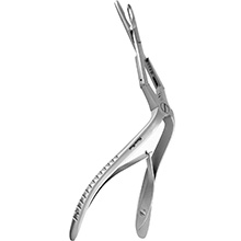 MeisterHand JANSEN-MIDDLETON Septum Forceps, 7-1/2" (19.1 cm), spoon-shaped cups, 15 X 5 mm. MFID: MH20-554