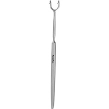 MeisterHand FOMON Retractor, 6-1/2" (16.5 cm), two prongs with ball tips, 11 mm wide. MFID: MH21-148
